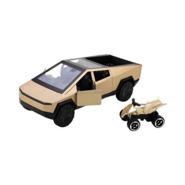 Imagem de Conjunto De Carrinhos De Brinquedo Vintage Para Meninos: CyberTruck De