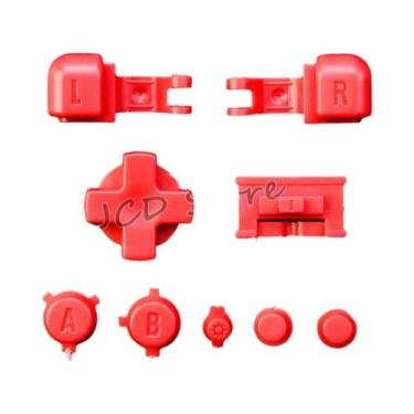Imagem de Conjunto Completo De Botões Plásticos Para Gameboy GBA SP JCD a B L R 