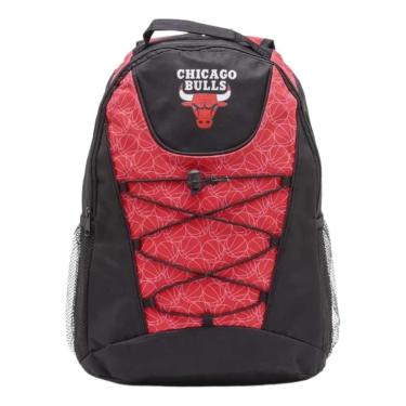 Imagem de MOCHILA CHICAGO BULLS BUNGEE 20 LITROS PRETO VERMELHO-Masculino