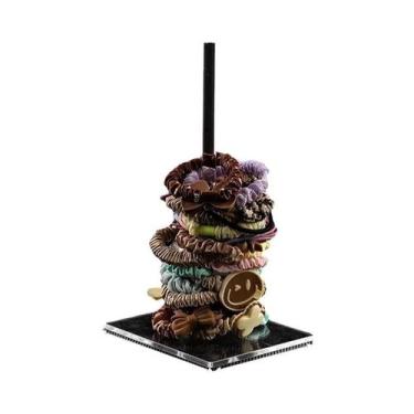 Imagem de Suporte Organizador Transparente De Acrílico Para Tiaras, Elásticos De