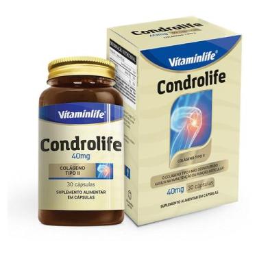 Imagem de Condrolife Colágeno Tipo II - 30 Cápsulas - VitaminLife