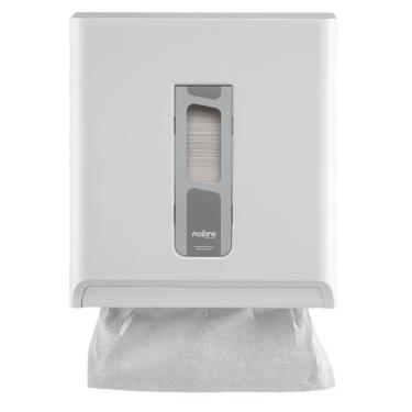 Imagem de Dispenser para Papel Toalha Street para Secagem das Mãos em Polipropileno e Poliestireno com Instalação Rápida