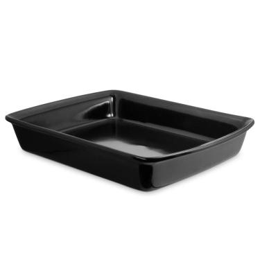 Imagem de Travessa Refratária 3L Cerâmica Preta Ceraflame