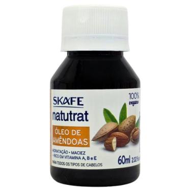 Imagem de Óleo de Amêndoas 100% Vegano Natutrat Skafe 60ml