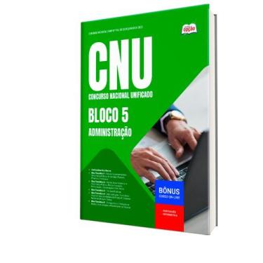 Imagem de Apostila CNU - Bloco 5  Administração - Apostilas Opção