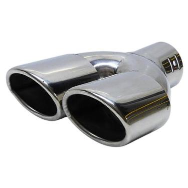 Imagem de Ponteira De Escapamento Esportivo Universal Cromada Carro - DSTAL