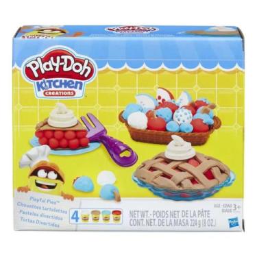 Imagem de Massa Play Doh Tortas Divertida Kitchen Creations Original 1magnus - H