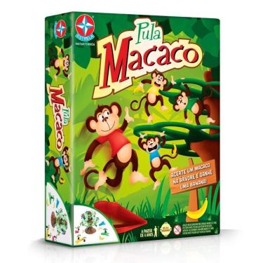 Imagem de Jogo Interativo - Pula Macaco - Estrela Jogo Pula Macaco - Estrela