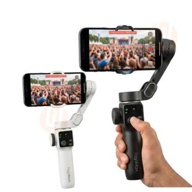 Imagem de Estabilizador De Smartphone Profissional Gimbal Rastreio Facial Blueto