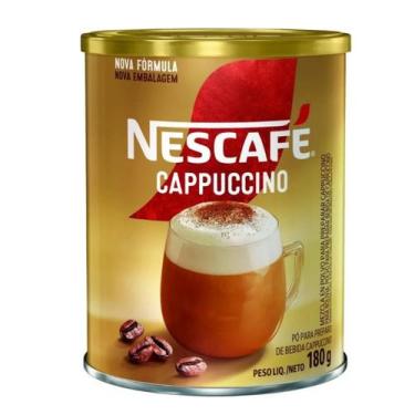 Imagem de Cafe Soluvel Nescafe Cappuccino Tradicional 180g - - Nescafé, Tradicio