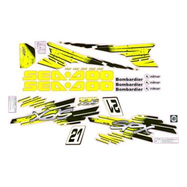 Imagem de Kit Adesivo Jet Ski Seadoo SPX 98 2L Compatível - SPTS