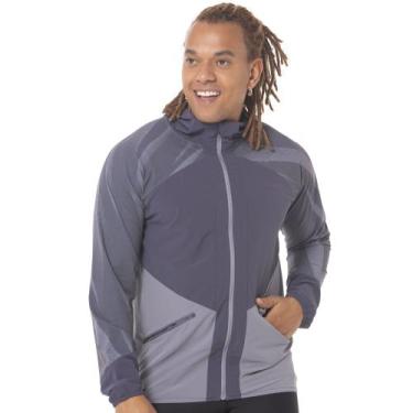 Imagem de Jaqueta de Corrida Mizuno Active Alpha Masculina, G, Cinza
