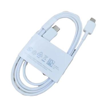 Imagem de Cabo USB-C Tipo C De 1,8M 45W Super Rápido Para Carregamento Samsung S