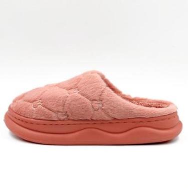 Imagem de Pantufa Europa Nuvem Pluma em Pelo Feminina-Feminino