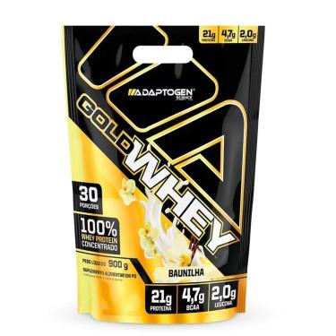 Imagem de Gold Whey - 900g Refil Baunilha - Adaptogen-Masculino