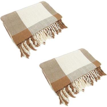 Imagem de Kit 2 Mantas Para Sofá Tipo Manta Capa De Sofá 2,40 X 1,80 Várias Core