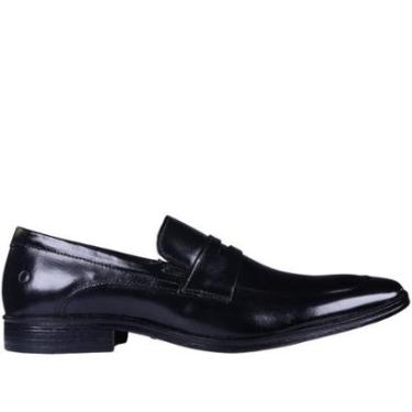 Imagem de Sapato Masculino Democrata Slip On em Couro 055203 Preto-Masculino