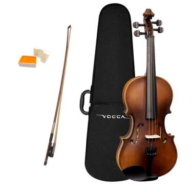 Imagem de Violino vogga 4/4 spruce von144n arco estojo e breu