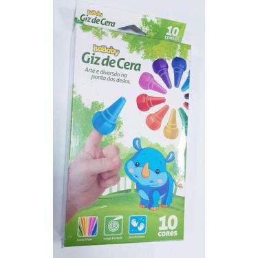 Imagem de Giz de cera Isababy 10 cores