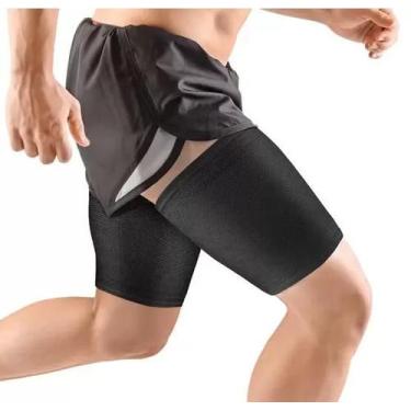 Imagem de Coxal Elastico Bamboo Preto Tam P - HIDROLIGHT
