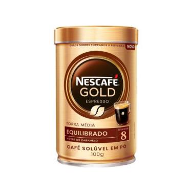 Imagem de Café Solúvel Nescafé Gold Espresso Intensidade 8 - Lata 100g