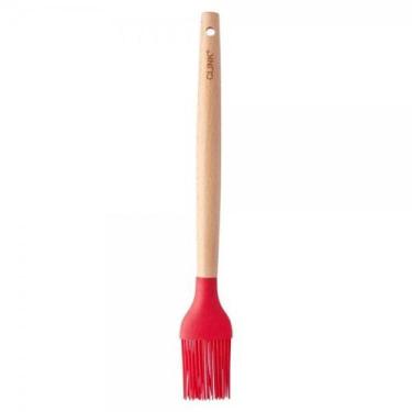 Imagem de Pincel  Culinário De Silicone Com Cabo De Madeira  37 cm  - Clink