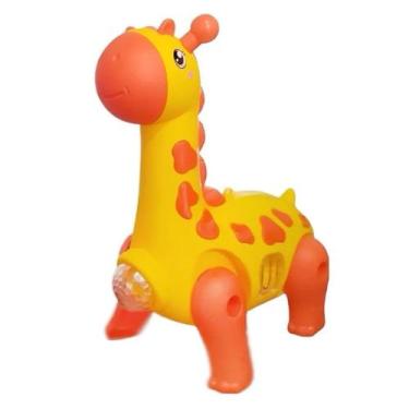 Imagem de Brinquedo Girafa Infantil Dançante Som Luz E Movimento Brinquedo Anima