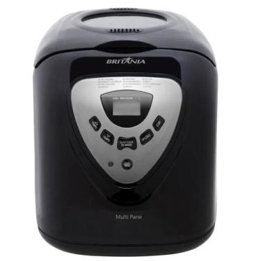 Imagem de Panificadora Britânia Multipane 12 Programações Cor Preto 550w 220V, 1