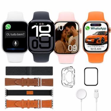 Imagem de Relógio Digital Inteligente Preto W11 Mini Pro Presente Ideal Masculin