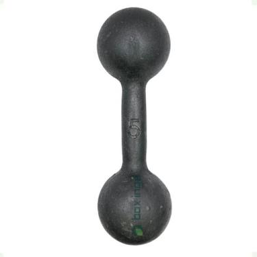 Imagem de Halter de Ferro Fundido Pintado - 5 Kg - 2M FITNESS