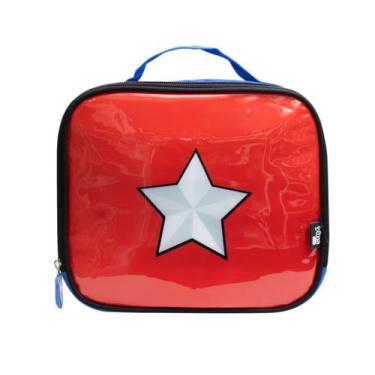 Imagem de Lancheira Escolar Super Star - Yins - ESCUDO VERMELHO - YINS PAPER