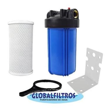 Imagem de Filtro De Água Bigblue 10 Com Refil De Carvão Restaurantes - Globalfil