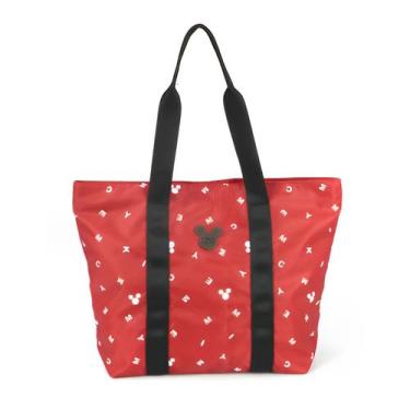Imagem de Bolsa Sacola Feminina Viagem Passeio Original Mickey Mouse - Luxcel, V