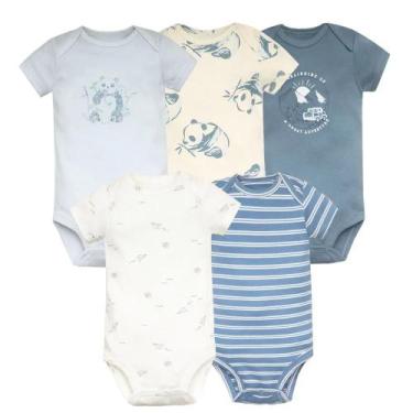 Imagem de Conjunto de Body de Algodão para Bebês - Recém-Nascido, Meninos e Meni