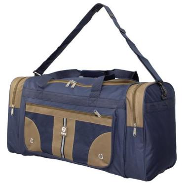 Imagem de Bolsa De Viagem Grande Sacola Mala Grande Reforçado - YINS, Bege, ÚNIC