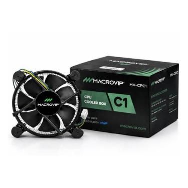 Imagem de Cooler Intel MVCPC1Para Processador LGA 1155. 1150. 1151. I3. I5. 4 Pi