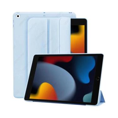 Imagem de Capa De Silicone De 10,2 Polegadas Para iPad 9/8/7ª Geração Com Suport