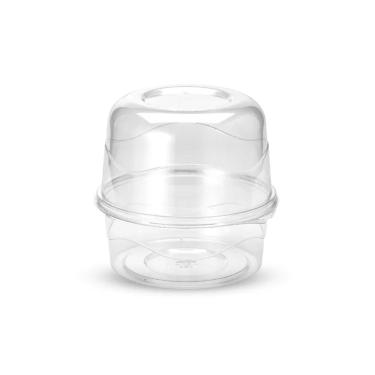 Imagem de Embalagem Panetone G43 para Food Service com Tampa e Vedação Segura Transparente Galvanotek