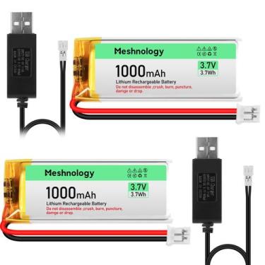 Imagem de Bateria Meshnology 102050 3,7 V 1000 mAh LiPo com USB