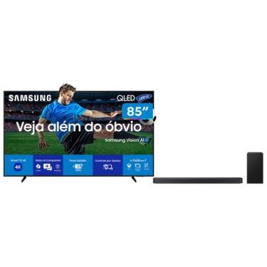 Imagem de Smart TV 85 Samsung Ultra 4K QLED Tizen - 3 HDMI + Soundbar HW-Q600F 3