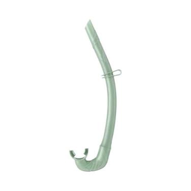 Imagem de Snorkel Dobrável De Silicone Macio Para Mergulho, Pesca Submarina E Na