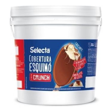 Imagem de Selecta Cobertura Esquimó Chocolate Ao Leite Crunch 4kg