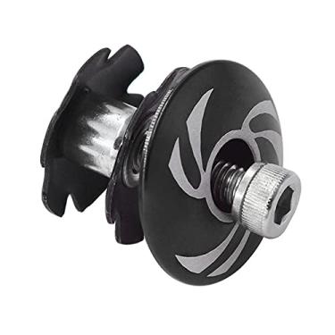 Imagem de Capa de fone de ouvido de bicicleta com porca estrela de bicicleta, longa vida útil design profissional capa de fone de ouvido de bicicleta para bicicleta(Preto)