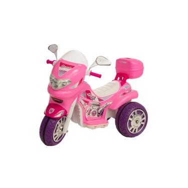 Imagem de Moto Elétrica Biemme Sprint Turbo Com Capacete - 127V - Pink - 673