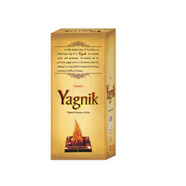 Imagem de Incenso Yagnik - Massala - Marca Nikhil - Box 12 Cartuchos