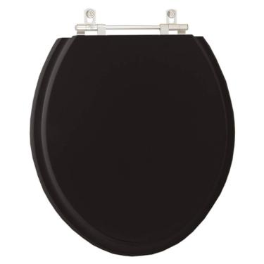 Imagem de Assento Sanitário Sabará Preto para Vaso Icasa