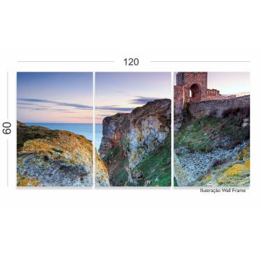 Imagem de Quadro Decorativo Montanhas Paisagem 120x60