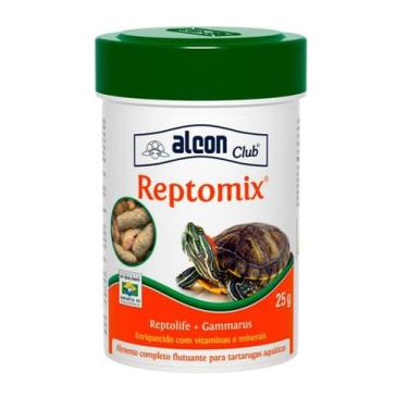 Imagem de Alcon Club Reptomix. Ração P/ Tartarugas Mix Reptolife + Gammarus