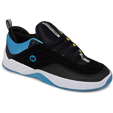 Imagem de DC Sapato masculino Williams Slim Skate, Preto/Preto/Azul, 8