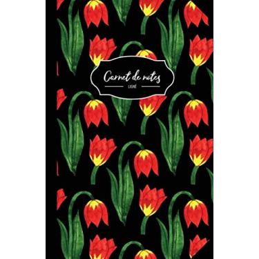 Imagem de Carnet De Notes: 108 Pages Avec Papier Ligné - Petit Format A5 - Couverture Souple Et Mate - Noir Rouge Vert